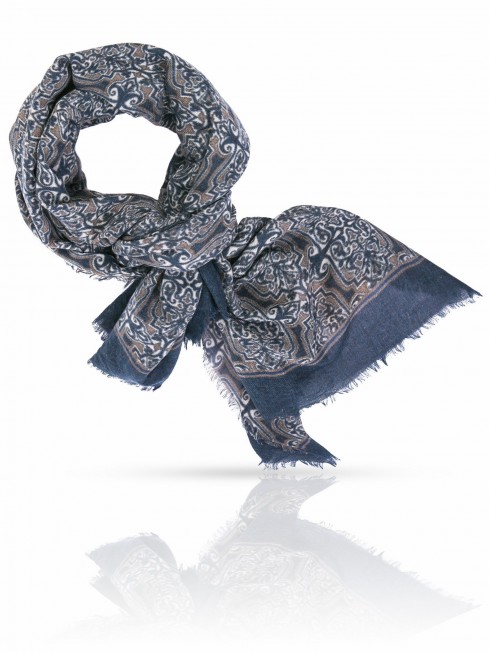 Палантин Унисекс W70.TW4-SK116/NAVY